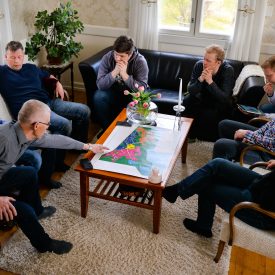 Suviseurakarttaa tutkittiin tarkoin liikennetoimikunnan kokouksessa.