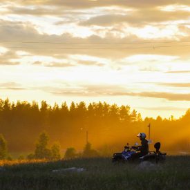 Maanantai-illan 26.6. tunnelmaa.