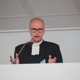 Jaakko Sääskilahti puhui päätösseuroissa.