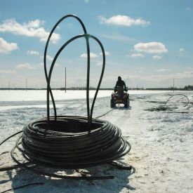 Vesijohtoa puretaan kelalta la 4.5. kenttätalkoissa kenttätalkoot vesijohto suviseurat