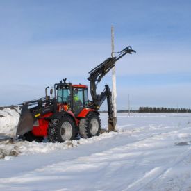 Kaiutinpylväitä pystytetään jo