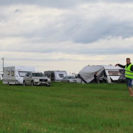 Kenttä täyttyy mukavaa vauhtia