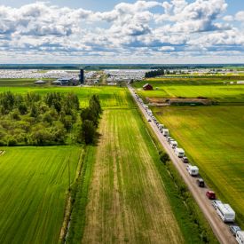 Torstain tuloliikennettä.