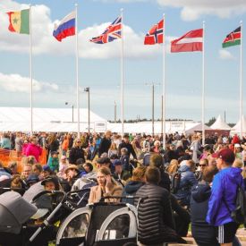 Tunnelmaa seurakentältä