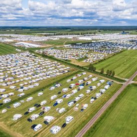 Majoitusalueilla riittää tilaa kaikille seuravieraille.