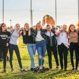 Suviseuroissa on ilo kohdata ystäviä.