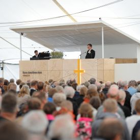 Jumalanpalveluksessa liturgina toimi Timo Liikanen