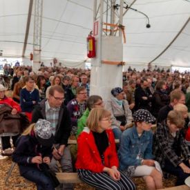 Seurateltta täyttyi sunnuntain jumalanpalveluksessa